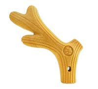 Realistic Deer Antler / Bone Shape Dog Chew Toy Pine Wood Stick Chew Safe Undestructible Chew Resistant Dog for an aggressive Tudder