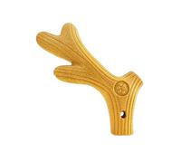 Realistic Deer Antler / Bone Shape Dog Chew Toy Pine Wood Stick Chew Safe Undestructible Chew Resistant Dog for an aggressive Tudder