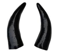 Realistic Devil Horn Accessory Enhances the Look of Large Size Fake Horn Cosplay for Parties and Themed Events