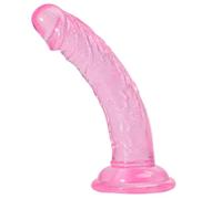 Realistic Dildo 6.5Inch Sex Toy. Birthday Gifts for Women. Adult BDSM Hen do Accessories Dildos Sex Toýs for Woman. Massive, Pink Skin Strong Suction Cup for G Spot Oralsex. PD