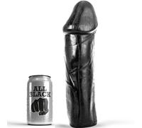 Realistic dildo all black 28cm, Length 280 mm, Width 85 mm, Depth 90 mm, Department Couple, Poids 1.053 Kg, Color Black