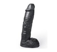 Realistic dildo hung system mickey black 24cm - Depth: 10 mm, Couleur: Black, Rayon: Couple, Length: 28 mm, Width: 10 mm