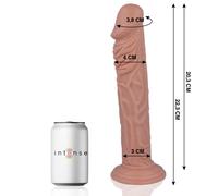 Realistic dildo mr intense 27 22.3 x 40 cm with suction cup, Length 300 mm, Width 170 mm, Depth 80 mm, Department Couple, Poids 0.526 Kg, Color Nude