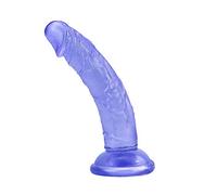 Realistic Dildo Suction Cup Blue Dildos for Beginners Hands-Free Play, Adult Anal Gay Couple Sex Toys for Women Men, G-Spot Stimulation Silicone Thick Clear Dildos Sex Toys4couples