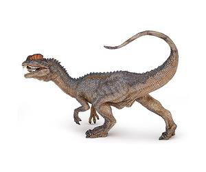 Realistic Dilophosaurus Figurine Toy, Dinosaurs Collection, Kids Ages 3+ | Educational play about a distant prehistoric world | 14 x 4.5 x 13 cm | hand-painted | original gift for girls and boys