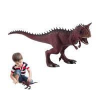 Realistic Dinosaur Models, Dinosaur Toy Model - Carnotaurus Triceratops Desktop Ornament | Realistic Looking Dinosaur Animal Model Decorations for Collector