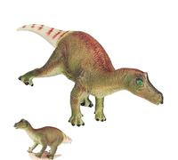 Realistic Dinosaur Models - Large Maiasaura Tyrannosaurus Rex Soft Rubber Figures, Educational Zoo Toy, Detailed Prehistoric Animal Set | Kids Cognitive Learning Playroom Classroom Birthday Gift Idea