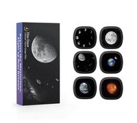 Realistic Discs - Discs for Ainael Galaxy Projector, 5k Ultra HD Slide for Home Planetarium, 6 Discs Set without Projector (Moon)