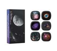 Realistic Discs - Discs for Ainael Galaxy Projector, 5k Ultra HD Slide for Home Planetarium, 6 Discs Set without Projector (Nebula 2)