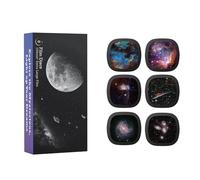 Realistic Discs - Discs for Ainael Galaxy Projector, 5k Ultra HD Slide for Home Planetarium, 6 Discs Set Without Projector (Nebula 5)