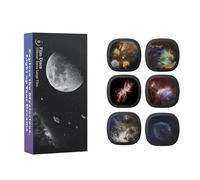 Realistic Discs - Discs for Ainael Galaxy Projector, 5k Ultra HD Slide for Home Planetarium, 6 Discs Set without Projector (Nebula 6)