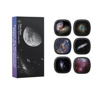 Realistic Discs - Discs for Ainael Meteor and Galaxy Projector, 5k Ultra HD Slide for Home Planetarium, 6 Discs Set Without Projector (Nebula 3)