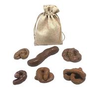 Realistic Dog Poo Prank Toy Set Funny Simulation Joke for Kids Educational Novelty Trick Practical Jokes (As show, One Size)