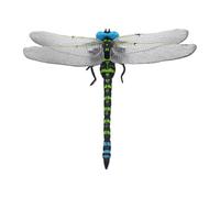 Realistic Dragonfly Pattern - PVC Wingspan 12cm | Realistic Design Dragonfly® Fly Decoration, Outdoor Display, | Jar Ornament