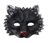 Realistic Face Dark Series Punk Half Stage Costume Masquerade Costume Halloween Supply Party For Adults