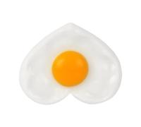 Realistic Fake Food,Realistic Funny Photo Props - Artificial Fried Eggs Food Toys - for Kitchen Restaurant Party Birthday Photoshoot Role Play Pretend Play Display