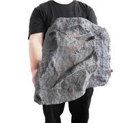 Realistic Fake Rocks for Yard, Landscape Rocks, PU Foam Artificial Landscape Boulder, for Aquarium Décor, Garden Photography, Landscaping, Yard Décor(47 * 40 * 46cm)