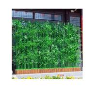 Realistic Faux Bamboo Privacy Fence - Artificial Silk for Garden, Patio, Deck, Yard & Office Decorations -, UV Resistant, Easy to Install