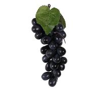 Realistic Faux Grapes Bunch for Stunning Decoration, Perfect for Shop Windows and Classrooms (Black)