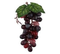 Realistic Faux Grapes Bunch for Stunning Decoration, Perfect for Shop Windows and Classrooms (purple)