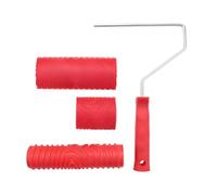 Realistic Faux Wood Texture Paint Roller Tool for Wall Furniture and Craft Decoration with Solid Rubber Construction Multi Surfaces Texture Roller