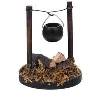 Realistic Field Countryside Scenes Garden Hanging Stove Scene Minis Bonfires For Dollhouses Decoration Accessories Gifts Dollhouses Decorations Accessories