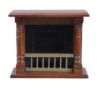 Realistic Fireplaces Zakka Realistic Pretend Play Display Fireplaces Model Toy For 1:12 Doll House Home Scene Decoration Dollhouses Miniature Furniture