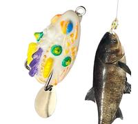 Realistic Flexible Frog Fishing Lures
