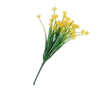 Realistic Floral Arrangement Display - Durable UV Resistant Stem Set, Realistic Polyester Flower Head, Weather Resistant Construction for Patio or Sink Space, Ideal for Easy Insert Design