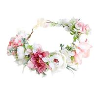 Realistic Flower Shape Headband Spring Camping Photography Hair Hoop Temperament Wedding Party Headwear for Bride Headbands for Women for Girl
