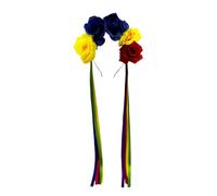 Realistic Flower Shape Headband Spring Traveling Photography Hair Hoop Temperament Wedding Party Headwear For Bride
