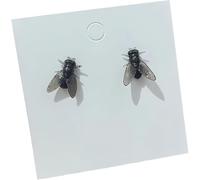 Realistic Fly Earrings, Personalized Fly Simulations, Novelty Insect Earrings, Fun and Abstract, Perfect for a Prank Surprise Gift