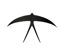 Realistic Flying Swallow Hanging Mobile Wind Chimes - Handmade DIY Bird Wall Art Decoration | Window Garden Decor | Bedroom, Living Room, Kitchen Use | Handcrafted Home Decor for Indoor Or Outdoor Us