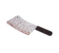Realistic Foam Weapon Prop Life-Size Costume Accessory Halloween Cosplay Fancy Dress Multiple Styles (Butcher Knife)