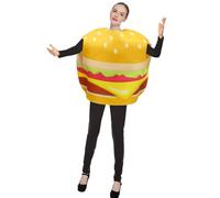 Realistic Food Fancy Dress Costume Funny Pizza Hamburger Dressing Up Outfit For Adults Cosplay Theme Event Party Costume For Adults