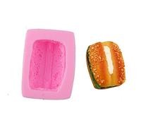 Realistic Food Silicone Mold Artificial Cake Fake Pan Biscuit Resin Mold Bread Dessert Decoration Mold Display Props