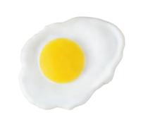 Realistic Fried Egg,Lifelike Artificial Fried Eggs,Fake Food Realistic Simulation Cooked Egg Imitation Food Model,Artificial FriedEgg Squeeze for Home Party Decoration Photo Props Easter Party Favors