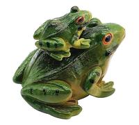 Realistic Frog Figurine Fairy Garden Ornaments Resin Statue Outdoor Decor