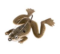 Realistic Frog Lures - Swimbait, Soft Bait | Fishing Frog Anti-snag for Bar, Pike or Trout, Practical Tool for Sporty Fishing in River, Lake or Sea