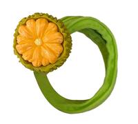 Realistic Fruit Theme Hair Tie High Stretchy Lovely Resin Fruit Hair Bands Gentle Hair Scrunchies For Women Hairstyles