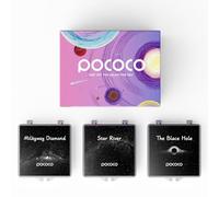 Realistic Galaxy Discs for POCOCO Lite Star Projector Home Planetarium, 5K Ultra HD, 3 Pieces (Without Projector)