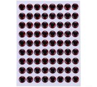 Realistic Golden Fish Eyes 0.3cm Plastic Lure Parts(J)