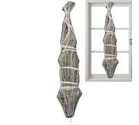 Realistic Halloween Corpse Prop, Life Size Scary, Outdoor Spider Web Decor for Haunted Garden Lawn Party House Patio Yard Horror Theme Setup and Spooky Holiday Display, 180cm