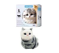 Realistic Healthy Cat Toys Electric Plush Cat Like Cat Toys Interactive Baby Crawling Learning Toys For Entertainment