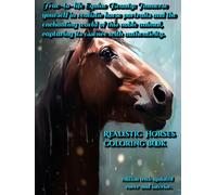 realistic horses coloring book: True-to-Life Equine Beauty: Immerse Yourself in Realistic Horse Portraits Dive into the enchanting world of horses as ... capturing their essence with authenticity.