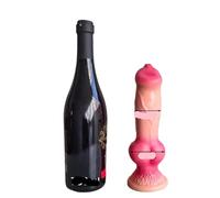 Realistic Huge Dog Knot Dildo Soft Monster Penis Sex Toys for Women Anal Plug Prostate Adult Eroti Animal Dick for Female Man(D066-M)