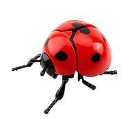 Realistic Insects Beetle Wind-up Toy with Interactive Head and Tail Movement Mechanical Insect Models for Educational Play Indoor Outdoor Use April Fool's Day Favors and Bug (D)