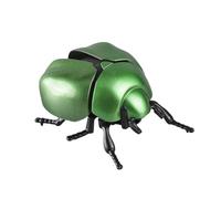 Realistic Insects Beetle Wind-up Toy with Interactive Head and Tail Movement Mechanical Insect Models for Educational Play Indoor Outdoor Use April Fool's Day Favors and Bug (F)