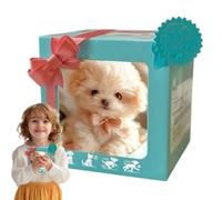 Realistic Interactive Robot Puppy, Robots Dog Toy Can Walking And Barking, Electronic Interactive Plush Puppy Toy, Walking, Barking, Tail Wagging, Suitable For Children Under The Age Of 7