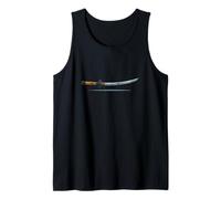 Realistic Katana Samurai Blade Tank Top